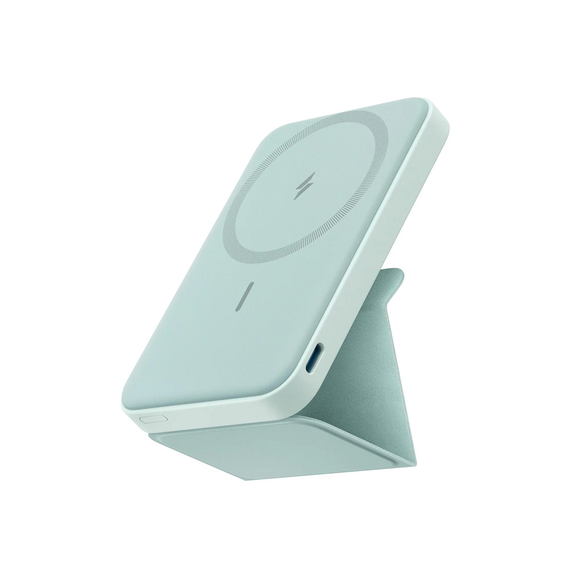 Anker 5,000mAh Magnetic Power Bank - Wireless Portable Charger with Foldable Stand and USB-C Port for iPhone 13/14/15/16/17