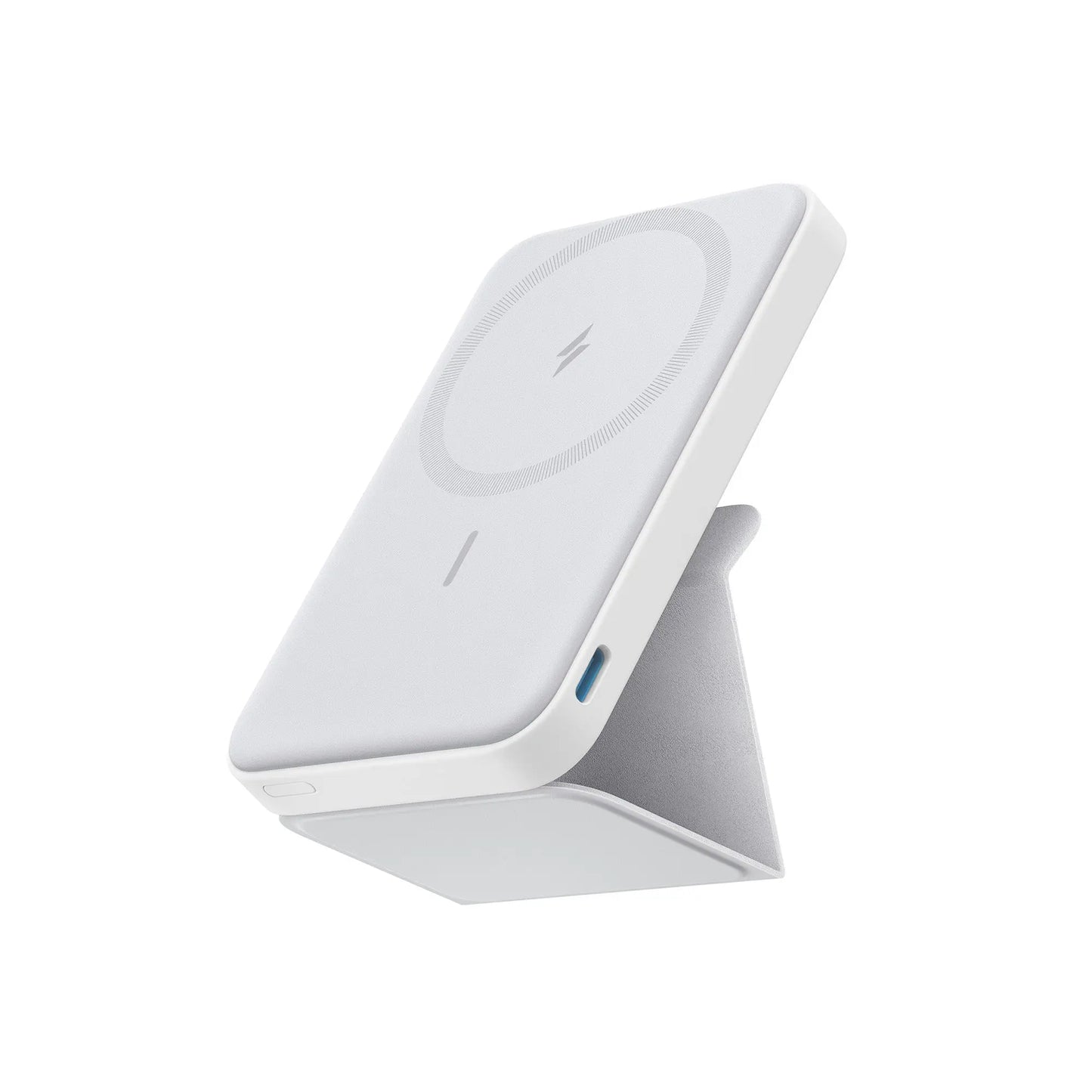 Anker 5,000mAh Magnetic Power Bank - Wireless Portable Charger with Foldable Stand and USB-C Port for iPhone 13/14/15/16/17